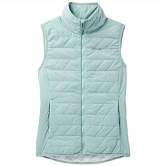 PRANA Alpine Air Zip Vest Creek Seafoam Green Outdoors Athleisure Large NWT - Picture 3 of 10